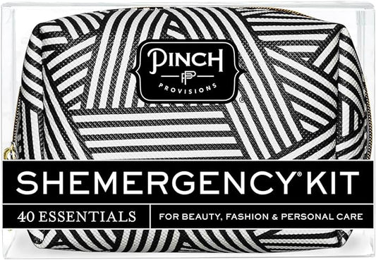 Pinch Provisions Shemergency Kit for Her, 40 Emergency Essential Items, Compact, Multi-Functional Pouch, Gift for Women, Birthday, Bachelorette Parties, and More!-BrightBean Baby