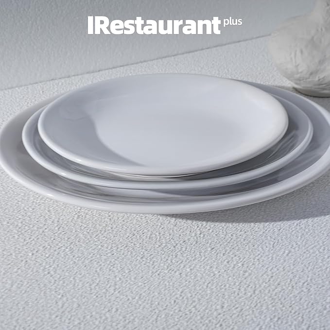 Stoneware Coupe Commercial Grade Dinnerware, Bright White, Oval Platter 13.5" x 10", Case of 12