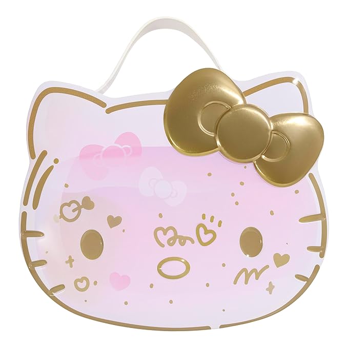 wet n wild Hello Kitty PR Box, Makeup Set with Versatile Unique looks, 2-Layered Keepsake Box, Buildable & Blendable Formulas, Cruelty-Free & Vegan-BrightBean Baby