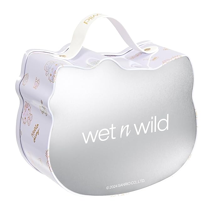 wet n wild Hello Kitty PR Box, Makeup Set with Versatile Unique looks, 2-Layered Keepsake Box, Buildable & Blendable Formulas, Cruelty-Free & Vegan-BrightBean Baby