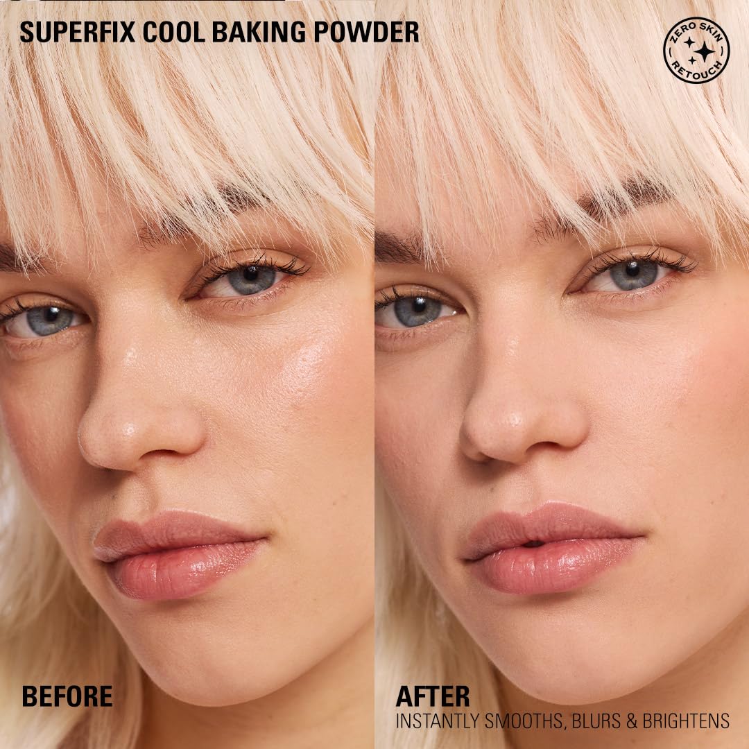 Revolution Beauty London, Hydra Cool Cooling Loose Baking Powder, Makeup Setting Powder for Hydrating Skin, Enriched with Hyaluronic Acid, Vegan & Cruelty-Free, 1.05 oz-BrightBean Baby