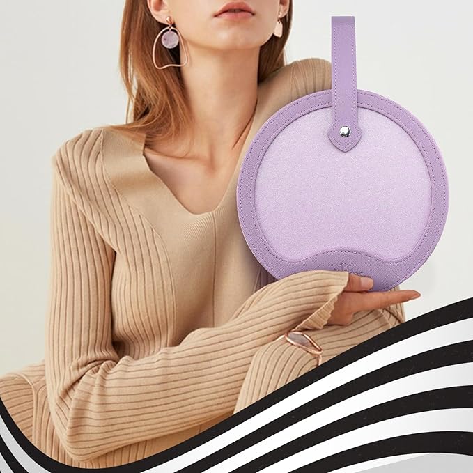 Color Nymph All In One Makeup Kit For Teens With Portable Cosmetics Bag, Multiple Makeups For Begginers As New Year,Birthday Gift Included 38-Colors Eyeshadows Lipglosses Brushes (Purple)-BrightBean Baby