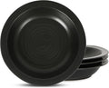 Stone Lain Orbit 4-Piece Pasta Bowl Set Stoneware, Charcoal
