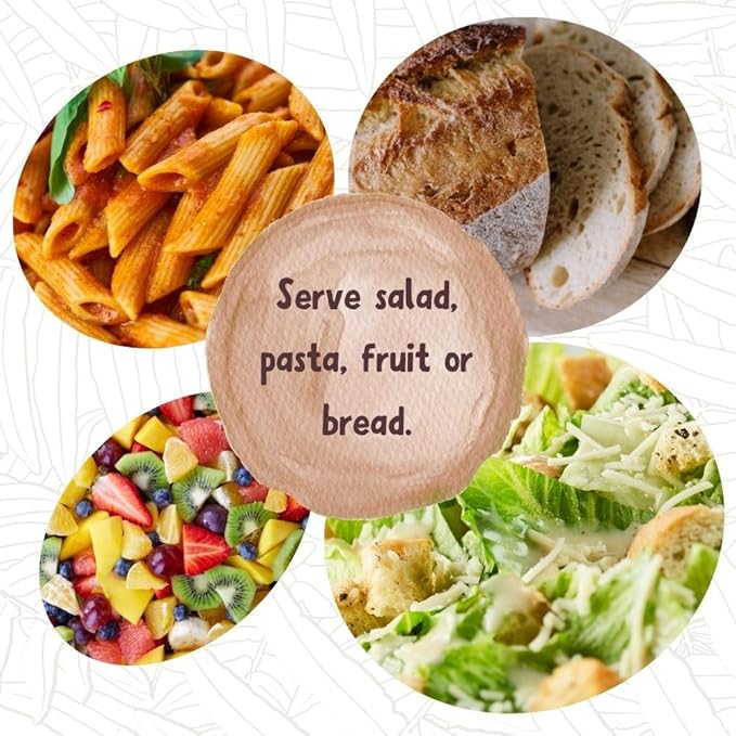 Extra Large Salad Bowl, 17" Wide, Big Serving Dish for Salad, Pasta, Cut Fruit, Party, Catering, Wedding, Restaurant, Kitchen Countertop Fruit Bowl, Farmhouse Style, Mango Wood