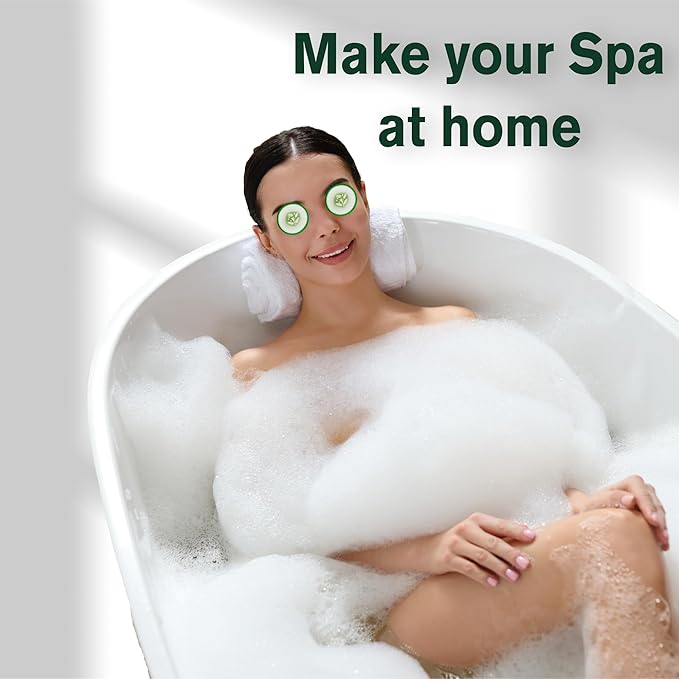 Fran Wilson NOURISH MY EYES Cucumber and Green Tea Pads - 36 Pads each At-Home Spa Treatment to reduce puffiness Revitalize Your Eyes: Easy-to-Use Cucumber Eye Pads for Dark Circles (Pack of 2)-BrightBean Baby