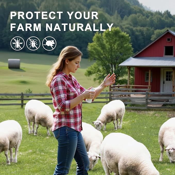 HIQILI Peppermint Essential Oil 32oz 100% Pure Natural Aromatic Oil for Freshening Air, Hair Care, DIY Soap, SPA & Home Use-BrightBean Baby