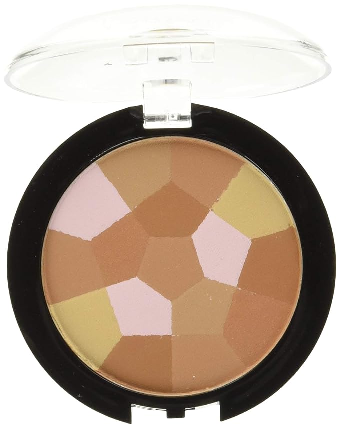 L.A. Colors Mosaic Bronzer/Blush Compact, Golden Bronze, 0.09 Ounce-BrightBean Baby