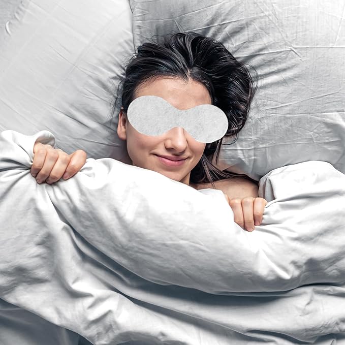 100 Sheets Disposable Eye Mask Paper,Non Woven Eye Care Cotton,Eye Pads for Facials,Patches Paper Eye Covers,DIY Clear Eye Mask Paper Beauty Sheets for Makeup Skincare Spa Wrap Moisture Retention-BrightBean Baby