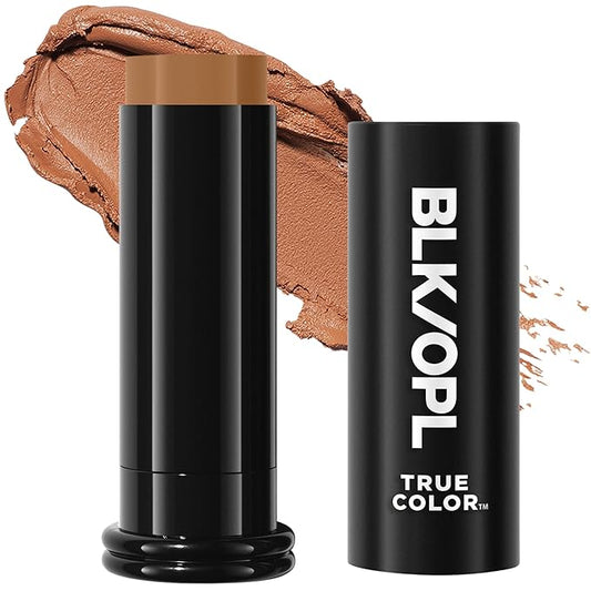 BLK/OPL Skin Perfecting Foundation Stick, SPF 15 Buildable & Blendable Face Foundation Makeup with Matte Finish - Full Coverage, Color Correcting & Sculpting - Hypoallergenic (Beautiful Bronze)-BrightBean Baby