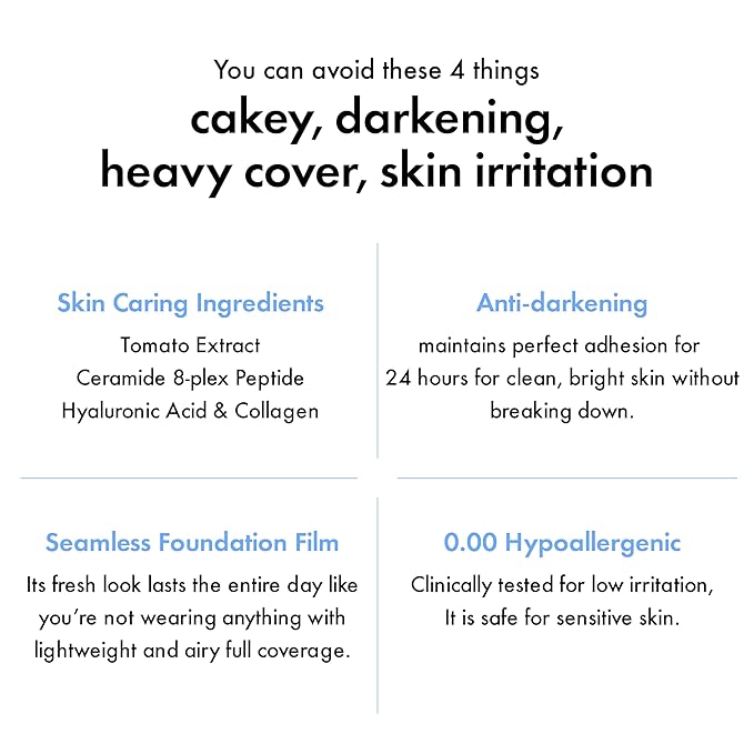 Amuse SEOUL Ceramic Skin Perfector Cushion Foundation Refill | Long-lasting, Lightweight, Semi-matte, Flawless Coverage, Hypoallergenic, Korean Beauty, Vegan(15g / 0.52 oz.) ([Refill] 1.5 NATURAL)-BrightBean Baby