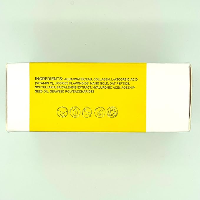 Under Eye Patches & Masks (18 Pairs) - All Natural Anti Aging Treatment for Bags, Puffiness, Wrinkles, & Dark Circles - 24K Gold, Collagen, Hyaluronic Acid, Hydrogel - Formulated in San Francisco-BrightBean Baby