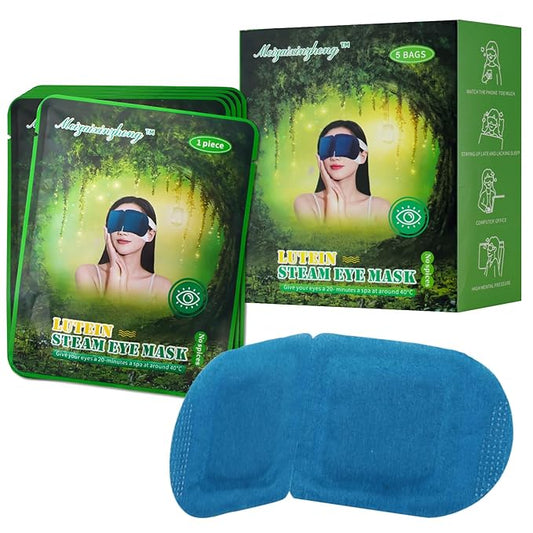 10PCS Steam Eye Mask, Relieve Eye Fatigue, Can be Used for Eye Relaxation, Jet Lag or Insomnia, Disposable Heated Steam Eye Mask, Rich in Nutrients Heated to Promote Absorption (Fragrance-Free)-BrightBean Baby
