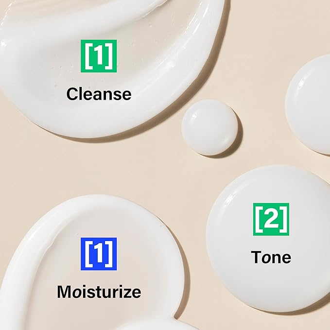 Coats Skinsentials Starter Bundle – Travel-Size Cleanser 1 oz, Toner 1 oz & Moisturizer 1 oz – 3-Step Regimen Prevents Breakouts and Protects Skin Barrier with Ceramides, For Women and Men-BrightBean Baby