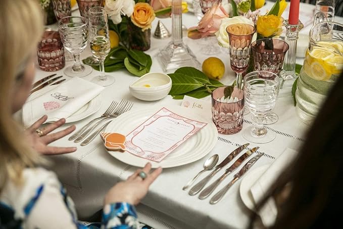 Portmeirion Sophie Conran Salad Plate Set of 4-8 Inch Fine Porcelain Round Dinnerware, White Dish for Casual Dining, Serving & Entertaining - Dishwasher, Microwave, Freezer & Oven Safe