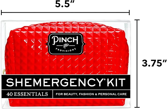 Pinch Provisions Shemergency Kit for Her, 40 Emergency Essential Items, Compact, Multi-Functional Pouch, Gift for Women, Birthday, Bachelorette Parties, and More!-BrightBean Baby