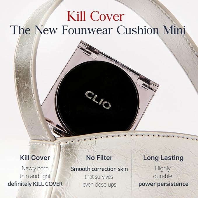 CLIO Kill Cover The New Founwear Cushion (Mini, 5g, 3 LINEN)-BrightBean Baby