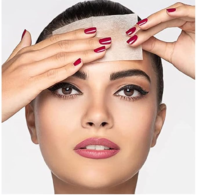 ARTDECO Oil Control Paper - Oil-Absorbing Blotting Paper - Gives Your Complexion a Matte Finish - Refill Pack with 100 Sheets - For Makeup - For Oily Skin - Easy Take Out Design - Face Wash - 100pcs-BrightBean Baby