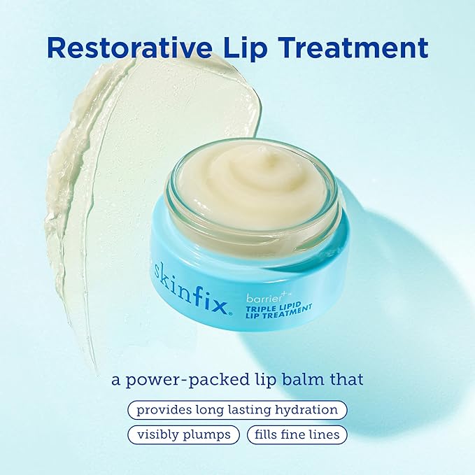 Skinfix Barrier+ Triple Lipid Lip Treatment: Nourish Dry, Chapped Lips With Our Volumizing Complex to Visibly Plump & Fill Fine Lines, 0.27 Oz-BrightBean Baby