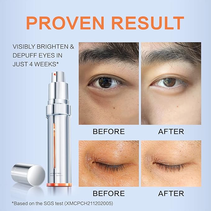 Elastic Brightening Youth Activating Eye Cream for dark circles and puffiness, 0.71 oz-BrightBean Baby