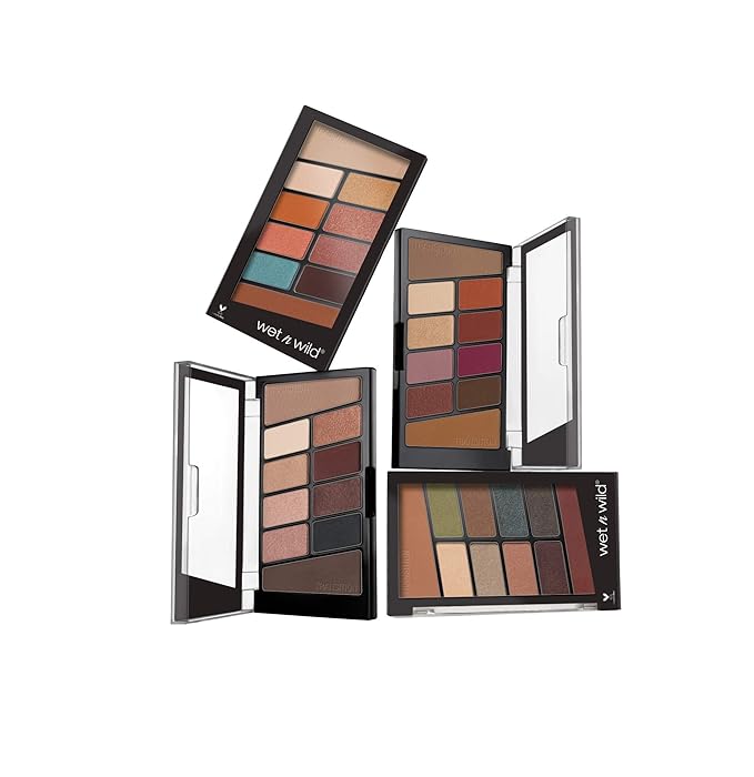 wet n wild Color Icon Eyeshadow 10 Pan Palette, Rose in the Air, 0.3 Ounce-BrightBean Baby
