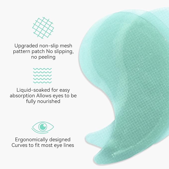 8X Hyaluronic Acid Under Eye Patches(30 Pairs) -Cooling Eye Masks for Deep Moisturizing, with Ectoin Niacinamide Hydra-Gel Collagen, Puffy Eyes Treatment, Fine Lines & Wrinkles Reduce-BrightBean Baby
