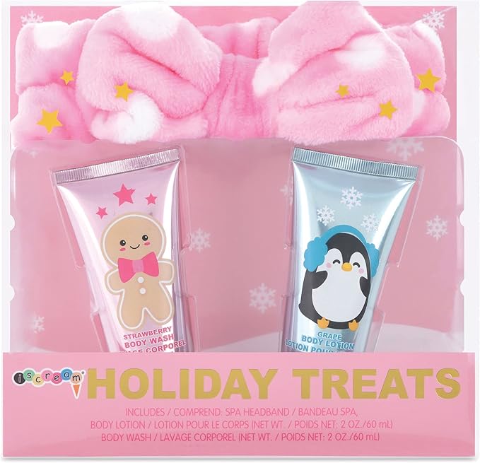 iscream Winter Friends 3-piece Mini Holiday Spa Set-BrightBean Baby