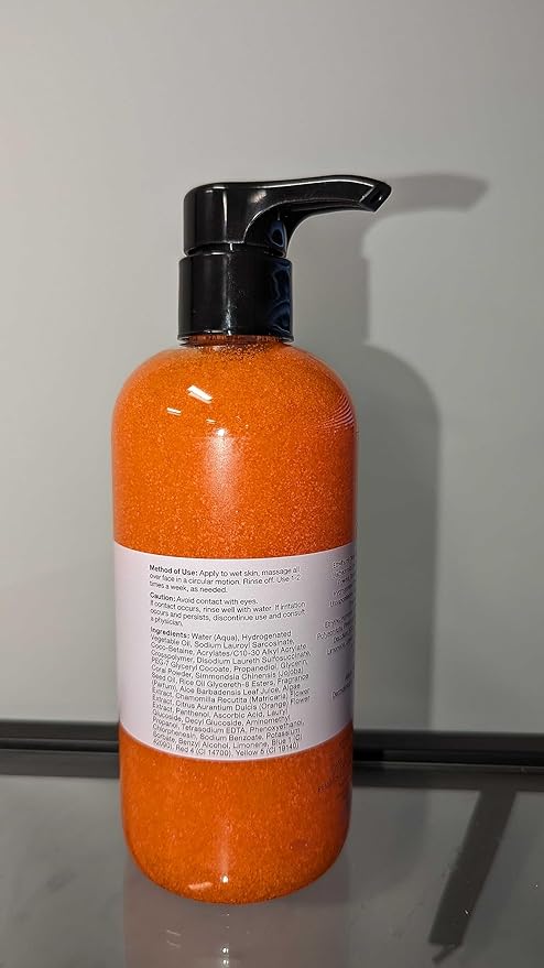 Anthony Facial Scrub, 16 Fl Oz, Contains Aloe Vera, Sand, Algae, Chamomile, Vitamin C, Soothes, Protects, Refreshes and Removes Dead Skin Cells-BrightBean Baby