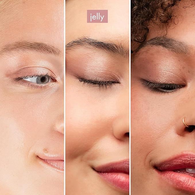 Subtl Beauty 4-in-1 travel makeup kit by subtl staks | eyeshadow duo, shine control powder, cream highlighter, lip and cheek | includes mirror lid and mini brush | stackable makeup designed for travel-BrightBean Baby