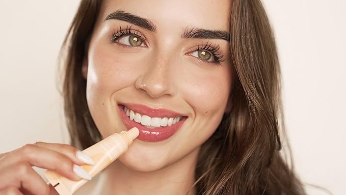 YUGLO Lip Sleeping Mask with Multi-Peptides | Peach Flavor | Hydrating & Plumping Lip Treatment for Dry, Chapped Lips | Nourishes & Moisturizes | Overnight Lip Repair-BrightBean Baby