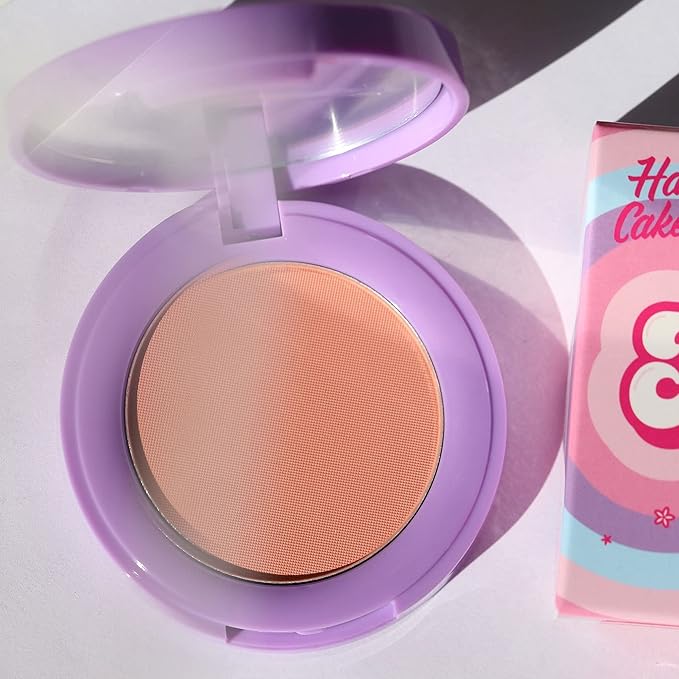 Half Caked In Bloom Powder Blush | vegan & cruelty-free, fragrance-free, highly pigmented, primer-infused | 3.8g (Me & U)-BrightBean Baby