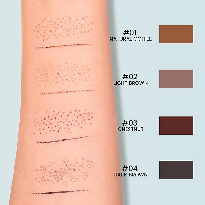 2-in-1 Dual Ended Microblading Freckle Pen & Freckle Stamp,Waterproof Freckle Stamp & Precise 15°Tip for Natural Lifelike Freckle Makeup,Perfect Make up,Last 24Hrs.-BrightBean Baby