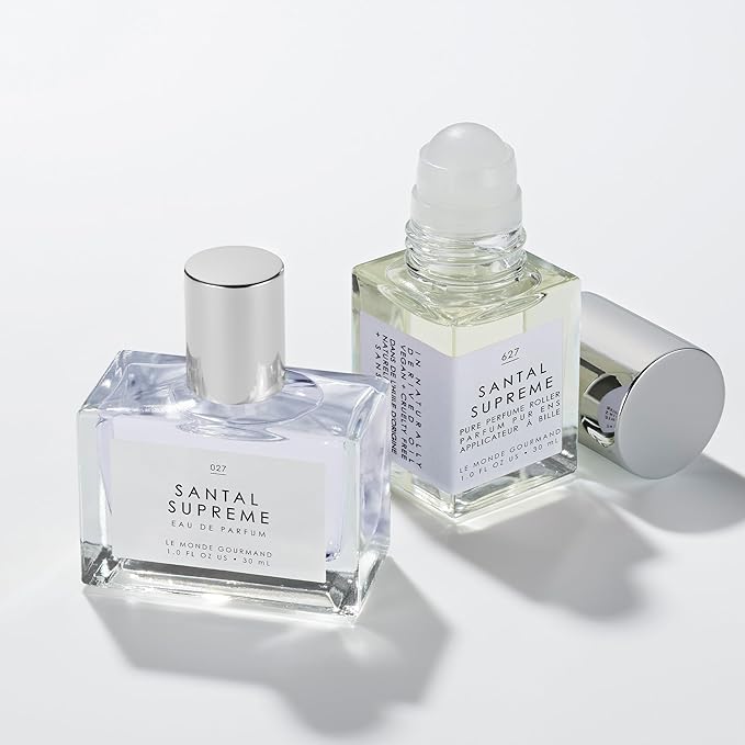 Le Monde Gourmand Santal Supreme Perfume Oil - 1 fl oz (30ml) - Fresh, Woody, Sophisticated Fragrance Notes-BrightBean Baby