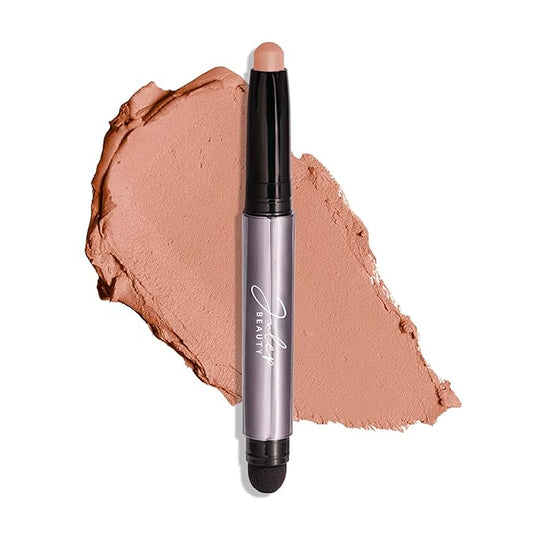 Julep Eyeshadow 101 Cream-to-Powder Waterproof Shadow Stick – Clay Matte – Long-Lasting, Crease-Proof, Natural Matte Eyeshadow with Built-in Smudger-BrightBean Baby