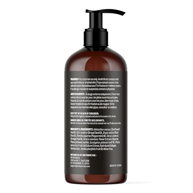 M3 Naturals Arnica Sore Muscle Massage Oil with Collagen, Stem Cells, and Menthol, Anti-Cellulite Therapy for Full Body, Fast-Absorbing Multipurpose Treatment-BrightBean Baby