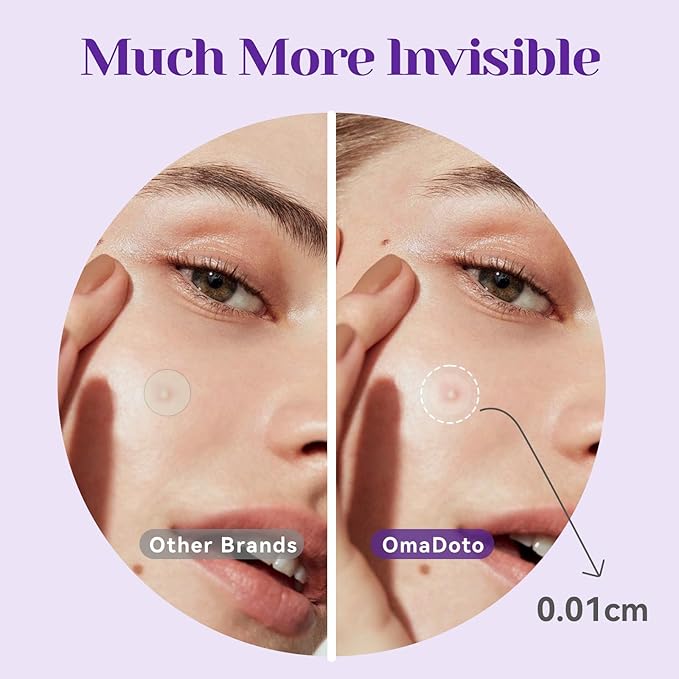 Overnight Pimple Patches for Face - Maximum Strength Hydrocolloid for Cystic Acne & Dark Spots (72 Count) - 10mm & 12mm Medicated Night Time Treatment-BrightBean Baby