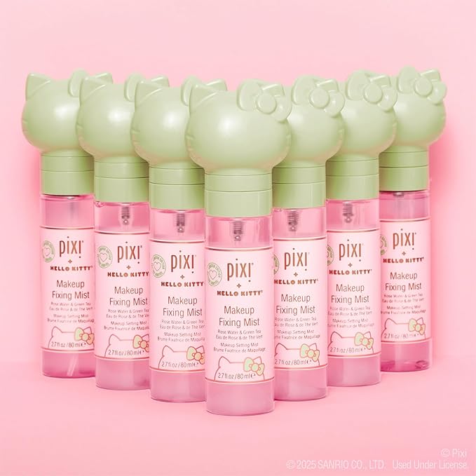 Pixi + Hello Kitty Makeup Fixing Mist |Lightweight Setting Spray | 80 ml / 2.7 fl oz-BrightBean Baby