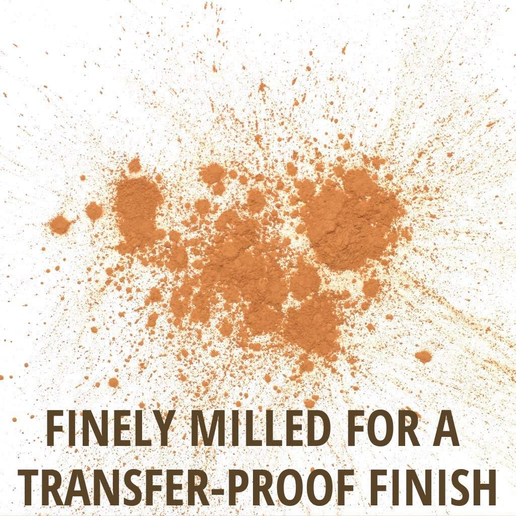 Beauty Bakerie Flour Setting Powder for Foundation, Loose Face Powder Makeup, Perfect for Oily Skin, Long-Lasting Matte Finish, Ideal for Baking and Blurring, 0.5oz, Almond (Chestnut)-BrightBean Baby