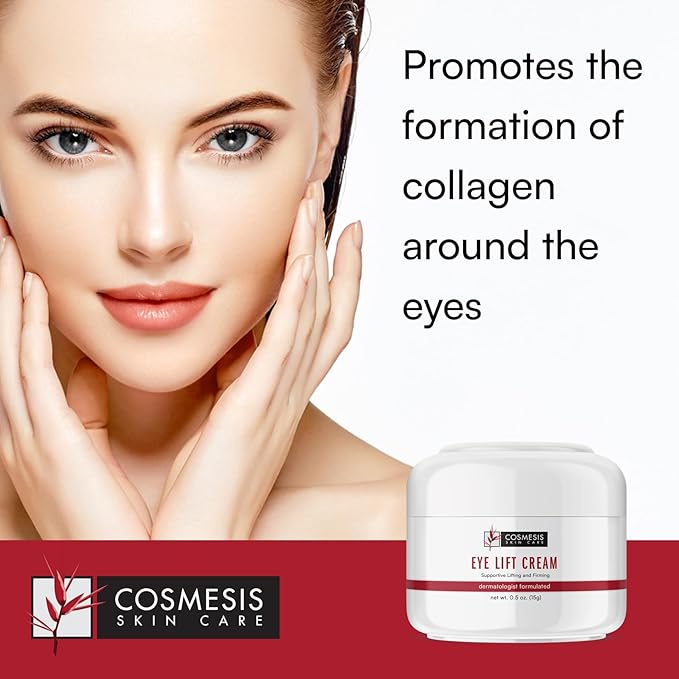 Eye Lift Cream - Lifts & Firms, Promotes Collagen & Elastin Formation, Minimizes Aging - 0.5 fl oz - Cosmesis-BrightBean Baby