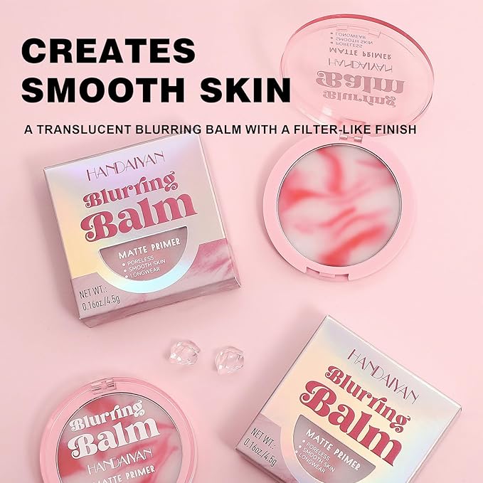 Beauty Poreless Setting Powder, Two Color Cream Translucent Lightweight Oil Control No Sebum Loose Face Powder,Waterproof&Long-Lasting Natural Matte Primer,Makes Skin Downy-BrightBean Baby