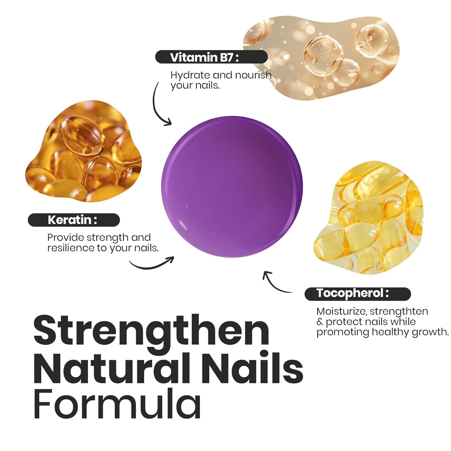 Beetles Christmas Nail Polish Set, 6 Colors Quick Dry Jelly Nail Polish Kit, Winter & Fall Sheer Jelly Syrup Nails Enchanted Night Gifts for Women Salon DIY Manicure Kit-BrightBean Baby