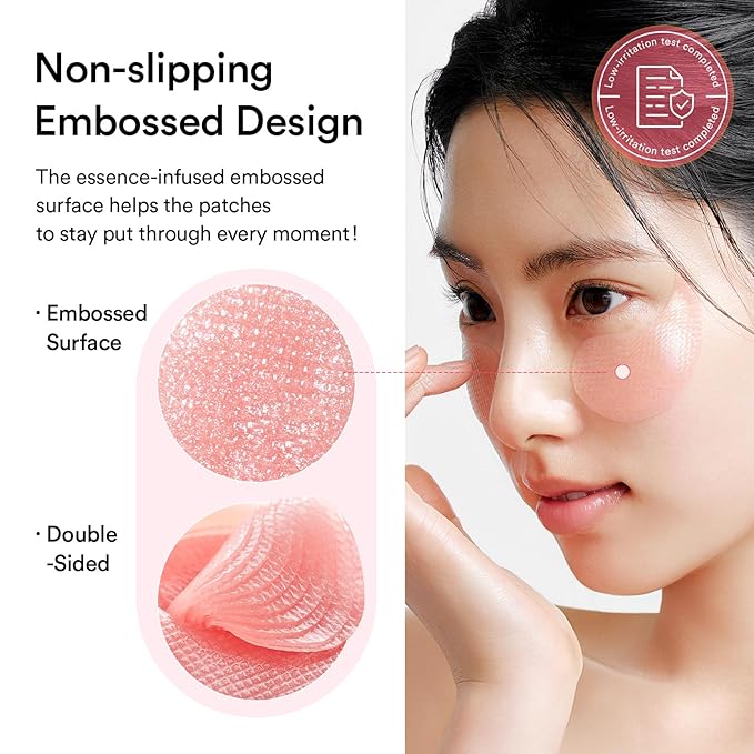 Abib PDRN Retinal Eye Patch Glow jelly 60 Patches, Korean Under Eye Patches for Puffy Eyes and Dark Circles, Anti-Wrinkle, Collagen, Caffeine, Niacinamide-BrightBean Baby