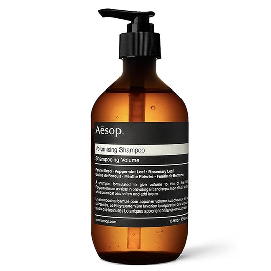 Aesop Volumizing Shampoo | Lifting Formulation for Volume and Body for Thin or Fine Hair | Botanical Oils to Soften Hair and Add Shine | 16.9oz / 500mL-BrightBean Baby