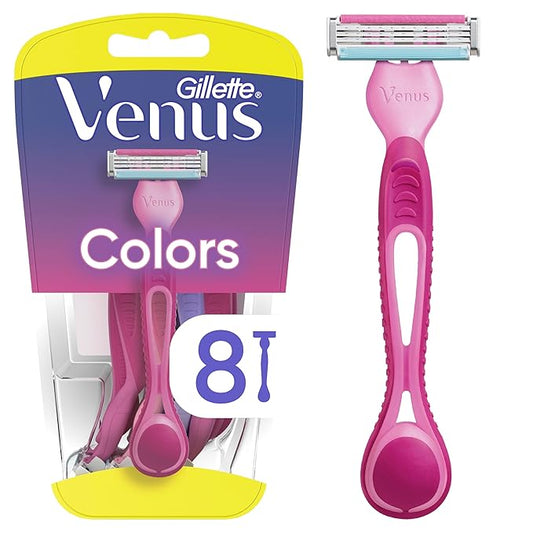 Gillette Venus Simply3 Disposable Razors for Women, 8 Count, Designed for a Close and Comfortable Shave-BrightBean Baby
