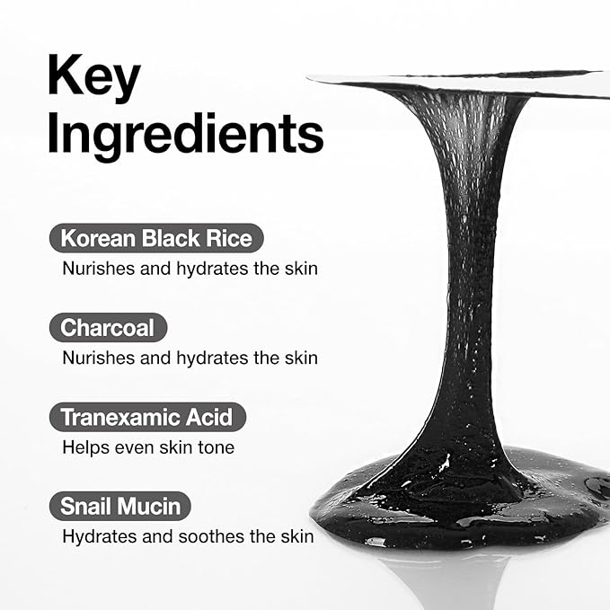 coxir TXA MUCIN ALL-IN-1 PORE MASK –Gelato Texture Wash-Off treatment | Ampoule Mask-to-Foam | Charcoal+ Snail+TXA | Blackhead Remover |Daily Pore Detox for Oily & Sensitive Skin|4.05fl.oz-BrightBean Baby