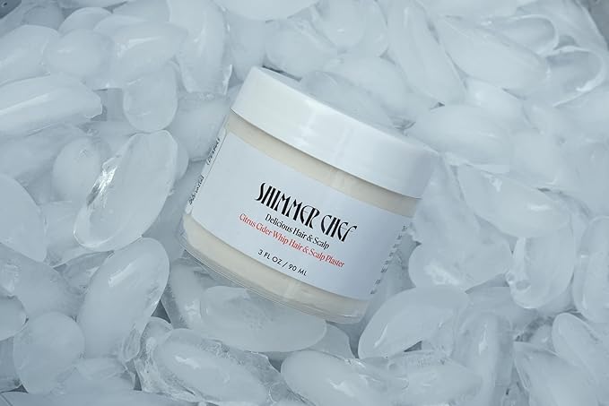 Citrus Cider Whip Hair Plaster | Vitamin C Infusion for Radiant Hair | Fruit Butters, Orange Peel Serum, Argan & Coconut Oils | Transform Damaged Hair Into Silky Mane-BrightBean Baby