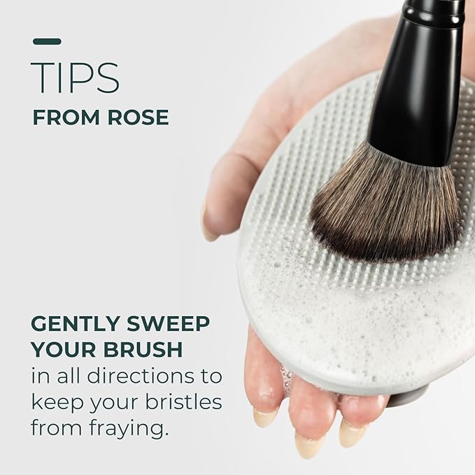 Cleansing Palm Pad | Ergonomic Handheld Brush Cleaner | Silicone Textured Scrub Pad for Deep Cleaning | Travel-Size, Beauty Tool-BrightBean Baby