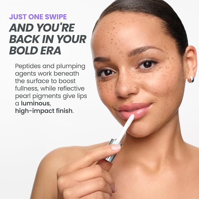 Wonderskin Lip Relapse Plumping Gloss – Lip Plumper Gloss for Fuller-Looking Lips with Hydrating, Non-Sticky, High-Shine Finish-BrightBean Baby