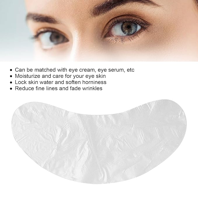 100 Pcs DIY Disposable Eye Pad Patch Dark Circles Under Eye Patches Promote Water Absorption Blocking Disposable Eye Skin Care Pads Skin Treatment For Wrinkles Eye Mask Pads For Dark Circles-BrightBean Baby
