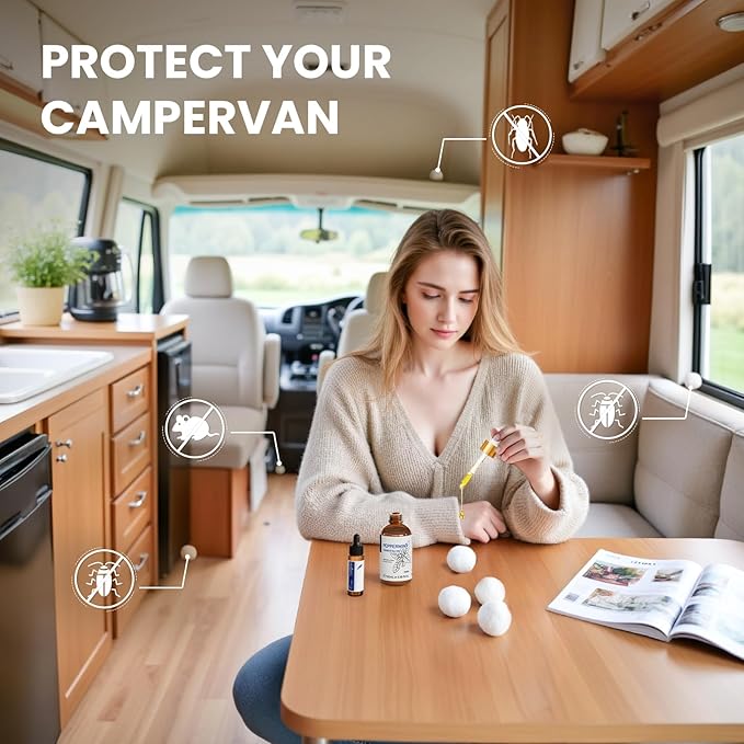 HIQILI Peppermint Essential Oil Add to Spray, Diffuser, Can Enjoy Air Freshening, Use in Kitchen, Bedroom, Office, Extra Free Travel Bottle - 3.38 Fl Oz/100 ML-BrightBean Baby