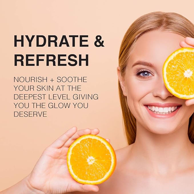 Vitamin-C Face Mist & Setting Spray for All Skin Types - Hyaluronic Acid, Aloe Vera & Rose Water - Skin Brightening, Anti-Aging, Moisturizing, Pore Minimizing - 4 Fl Oz-BrightBean Baby